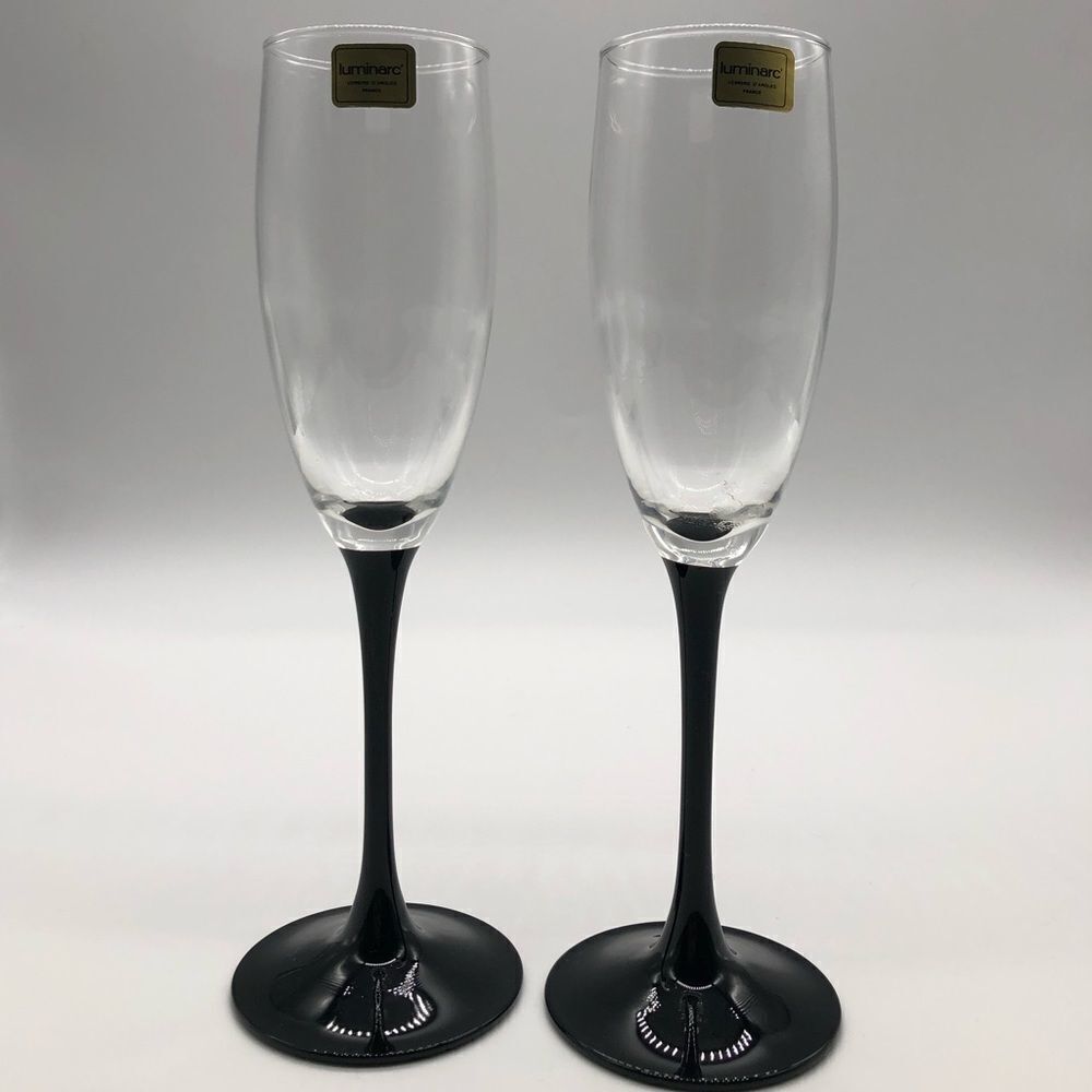 Domino Luminarc Champagne Glassware